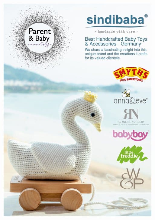 Magazincover - SindiBaba erhält Parent Baby Award 2018